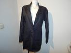 Isabel Marant Etoile casual blazer mooie stof langer model38, Kleding | Dames, Verzenden, Zwart, Zo goed als nieuw, Jasje