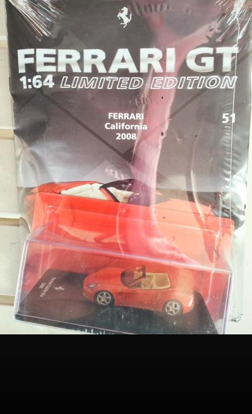 Ferrari California (2008) Ferrari GT collectie 1/64, nieuw, Hobby en Vrije tijd, Modelauto's | Overige schalen, Nieuw, Auto, Ophalen of Verzenden