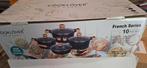 Cooklover kookset, Ophalen of Verzenden, Nieuw, Rvs, Pannenset