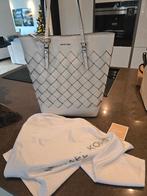 Grote tas van Michale Kors, echt leer, Ophalen of Verzenden, Zo goed als nieuw, Wit, Handtas