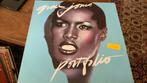 Grace Jones. Portfolio, Ophalen of Verzenden, 1980 tot 2000, Zo goed als nieuw, 12 inch