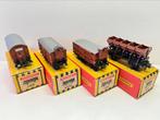 Trix Express 4x spuitgietwerk wagons, Hobby en Vrije tijd, Modeltreinen | H0, Gebruikt, Gelijkstroom, Trix, Wagon