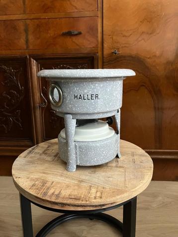 Petroleumstel Original Haller Nieuw ; 1 pit,  nieuwe lont beschikbaar voor biedingen