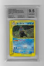 Pokemon Expedition 112 Feraligatr Holo 1st Grade 9.5 Gem MT, Nieuw, Foil, Losse kaart, Verzenden