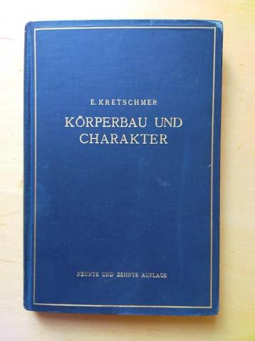 Korperbau und Charakter - E. Kretschmer (Duits, 1931) beschikbaar voor biedingen