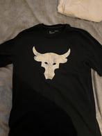 Under Armour Project Rock Shirt - Maat S, Zwart, Under Armour, Ophalen of Verzenden, Zo goed als nieuw