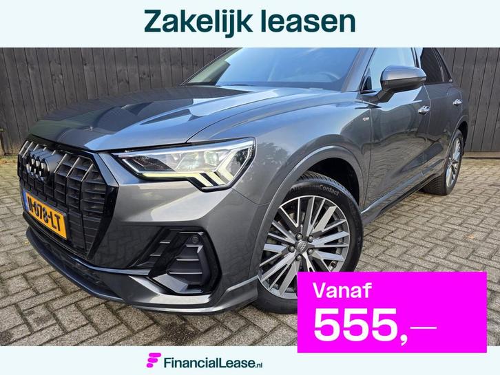 Audi Q3 35 TFSI S Line Pro Line S, Auto's, Audi, Bedrijf, Lease, Financial lease, Q3, ABS, Airbags, Airconditioning, Alarm, Bluetooth