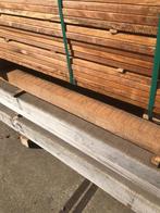 Tuinpalen 275cm azobe schutting vlonder overkapping, Tuin en Terras, Palen, Balken en Planken, Ophalen, Palen, Nieuw, Hardhout