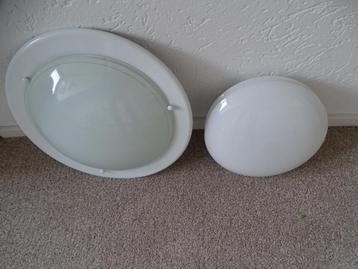 2xPlafonniére 4ocm en een van vroeger 27cm (ROND) beschikbaar voor biedingen