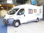 Chausson Flash 8 bouwjaar 2009, Caravans en Kamperen, Campers, Koelkast, Ringverwarming, Fiat, Treinzit