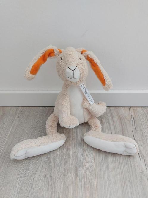 Knuffel happy horse konijn haas twine K9652, Kinderen en Baby's, Speelgoed | Knuffels en Pluche, Zo goed als nieuw, Konijn, Ophalen of Verzenden