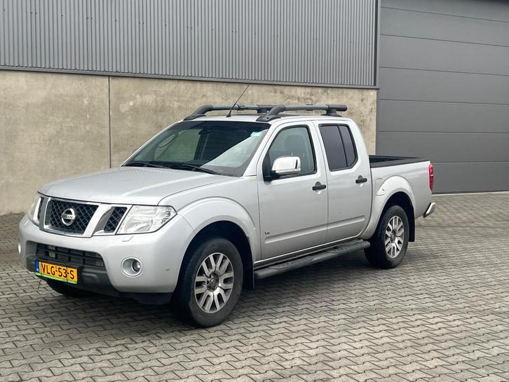 Nissan NAVARA DOUBLE-CAB 3.0 DCI AUTOMAAT+LEDER+SCHUIFDAK+NA, Auto's, Bestelauto's, Bedrijf, Te koop, 4x4, ABS, Achteruitrijcamera