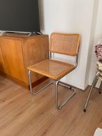 Vintage buisframe stoel Cesca retro Marcel Breuer, Huis en Inrichting, Stoelen, Ophalen, Zo goed als nieuw, Bruin, Eén
