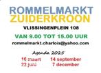 Rommelmarkt Agenda Zuiderkroon Rotterdam Pendrecht, Tickets en Kaartjes, Drie personen of meer