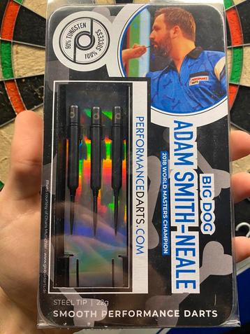 Dartpijlen Adam Smith-Neale 22 gram Smooth Performance darts beschikbaar voor biedingen
