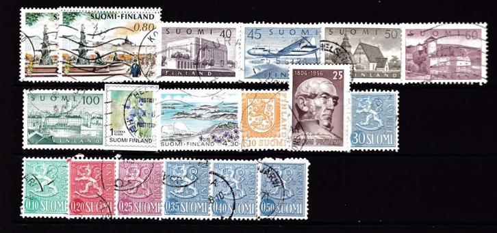 9592) Finland ca 18x, Postzegels en Munten, Postzegels | Europa | Scandinavië, Noorwegen, Ophalen of Verzenden