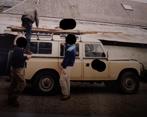 Dakdragers Landrover 110 tropendak, Auto diversen, Dakdragers, Ophalen, Gebruikt
