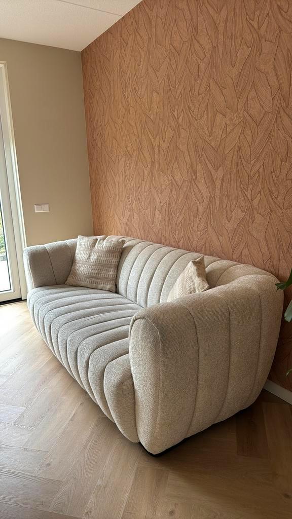 Moderne 3 zitsbank, Huis en Inrichting, Banken | Bankstellen, Zo goed als nieuw, Driepersoons, 200 tot 250 cm, 75 tot 100 cm, Ophalen