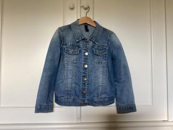 Mooi jeans jasje Benetton mt 122 beschikbaar voor biedingen