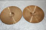 Paiste 2002 black soundedge hihats 987/1051gr  14 inch, Ophalen of Verzenden, Gebruikt, Drums of Percussie