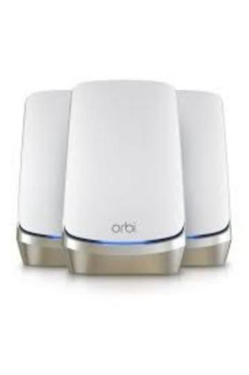 Netgear Orbi RBKE963 - Mesh WiFi - AXE11000 - 3-Pack - Wit beschikbaar voor biedingen