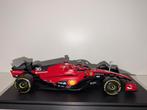 SCUDERIA FERRARI SF23 1:18 BBURAGO #16 CHARLES LECLERC, Ophalen of Verzenden, Zo goed als nieuw, Auto, Bburago