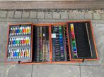 Nieuwe Houten Kleur Koffer / Kleurdoos / kleurkoffer, Hobby en Vrije tijd, Tekenen, Ophalen, Nieuw, Potlood of Stift