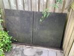 2 x Leisteen platen ( 96x78cm,2 cm dik), Ophalen, Gebruikt