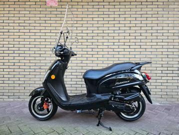 Sym Fiddle 2 4 Takt snorscooter (25KM) 11644KM & windscherm! beschikbaar voor biedingen