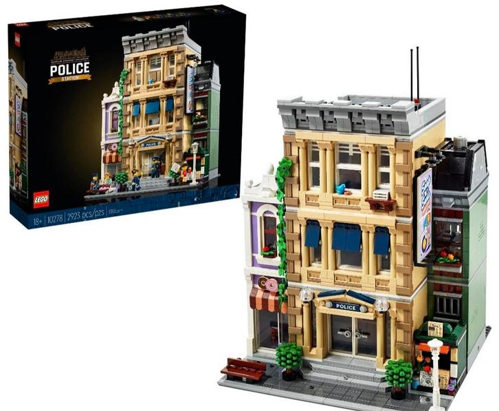 Lego Politiebureau 10278 - Nieuwstaat!, Kinderen en Baby's, Speelgoed | Duplo en Lego, Zo goed als nieuw, Lego, Complete set, Ophalen