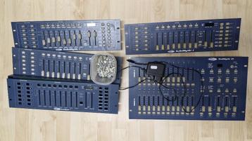 Partij Showtec Scanmaster  1 en 24 DMX licht besturingen beschikbaar voor biedingen