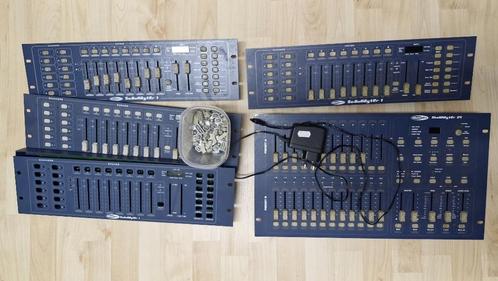 Partij Showtec Scanmaster  1 en 24 DMX licht besturingen, Muziek en Instrumenten, Licht en Laser, Gebruikt, Licht, Geluidgestuurd