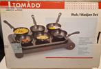 19 - Tomado Wok/Wadjan Set, Ophalen of Verzenden, Zo goed als nieuw, 4 t/m 7 personen