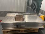 Electrolux Bakplaat met Neutrale unit RVS/Horeca Apparatuur, Ophalen of Verzenden, Fornuis, Frituur en Grillen