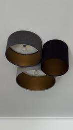 Lamp plafond, Huis en Inrichting, Lampen | Lampenkappen, Ophalen, Zo goed als nieuw, Zwart, Rond