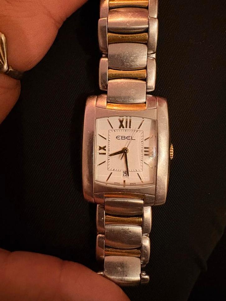 Ebel Dameshorloge - Gebruikt, Sieraden, Tassen en Uiterlijk, Horloges | Dames, Gebruikt, Polshorloge, Overige merken, Staal, Ophalen