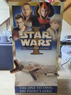 Star Wars stand tbv release dvd The Phantom Menace, Verzamelen, Gebruikt, Boek of Poster, Ophalen