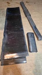 Loodslab op rol + 6x 1 meter stukken en grote rol lood, Ophalen, Gebruikt, Lood