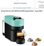 Krups Vertuo POP XN9204 Koffiecupmachine - Aqua Mint, Nieuw, Overige modellen, 2 tot 4 kopjes, Ophalen of Verzenden