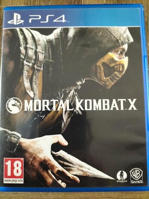 Mortal Kombat X, Spelcomputers en Games, Games | Sony PlayStation 4, Zo goed als nieuw, Vechten, 1 speler, Vanaf 18 jaar, Online