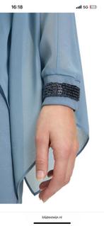 Vera Mont ijsbauw feestelijke jurk, Ophalen of Verzenden, Zo goed als nieuw, Maat 38/40 (M), Knielengte