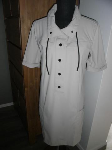 JANE LUSHKA travel jurk dress STELLA mt M 38/40, sand NIEUW! beschikbaar voor biedingen