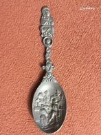 Tinnen lepel 18 cm De Tandmeester van Jan Steen, Antiek en Kunst, Antiek | Tin, Ophalen of Verzenden