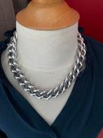 Schakel ketting, Sieraden, Tassen en Uiterlijk, Kettingen, Ophalen of Verzenden, Zo goed als nieuw, Zilver, Overige materialen