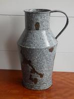 emaillen kan/ vaas, grijsgewolkt, Ophalen of Verzenden