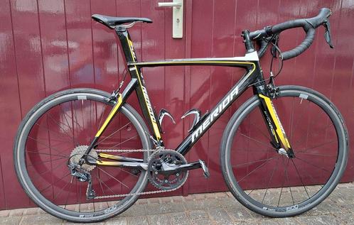 Merida Reacto 909, Fietsen en Brommers, Fietsen | Racefietsen, Gebruikt, Overige merken, Meer dan 20 versnellingen, Carbon, 53 tot 57 cm
