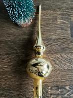 Vintage piek goud 107, Diversen, Kerst, *, Gebruikt, *, Ophalen of Verzenden