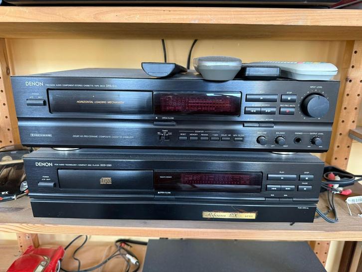 Denon Audio Set - Platenspeler, CD, Tape, Tuner, Audio, Tv en Foto, Platenspelers, Gebruikt, Platenspeler, Overige merken, Automatisch
