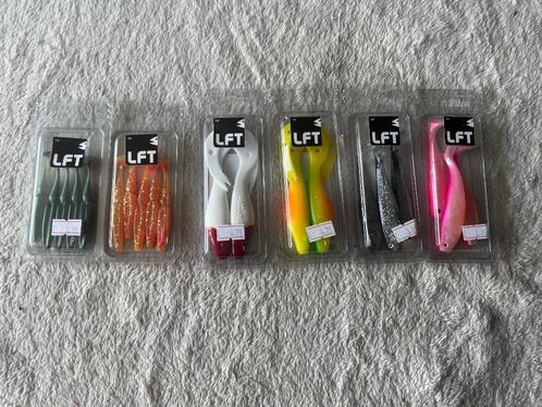 adv 188 /€9,00  NIEUW mixset  6 pakjes shads LFT, Watersport en Boten, Hengelsport | Roofvissen, Nieuw, Overige typen, Ophalen of Verzenden