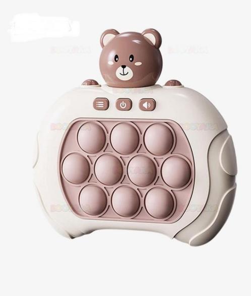 Pop it fidget Beer Nieuw!, Kinderen en Baby's, Speelgoed | Educatief en Creatief, Nieuw, Met licht, Met geluid, Ophalen of Verzenden